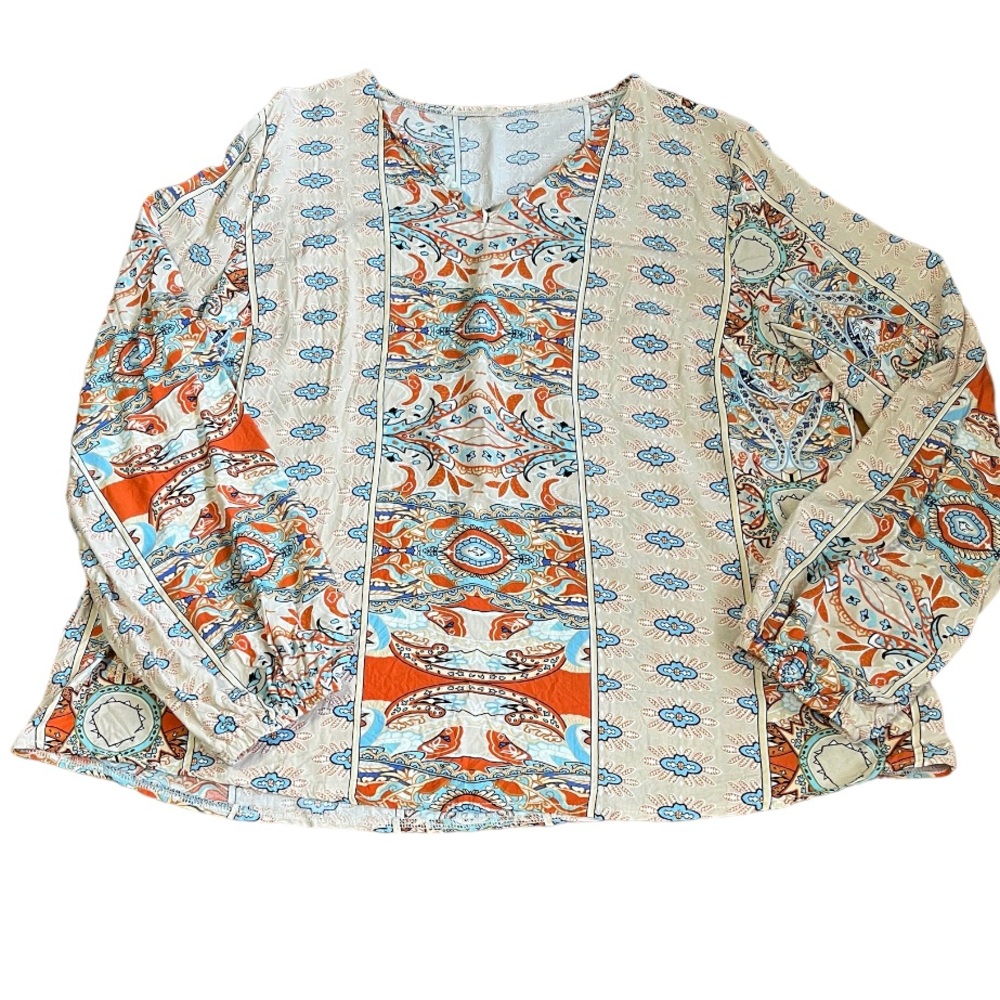 NWOT • Bobo Patterned Long Sleeve Top